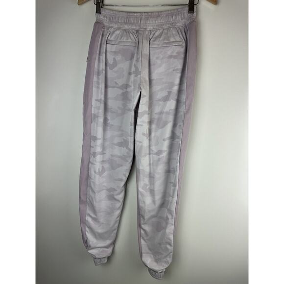 Athleta Brooklyn Lined Camo Jogger Pant's Shasta Purple Women's Size 0 - Picture 9 of 13